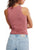 So Soft Seamless Stripe Tank Rose Combo