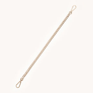 Metal Chain Shoulder Strap Silver