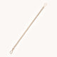 Metal Chain Shoulder Strap Silver