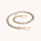 Metal Chain Shoulder Strap Silver