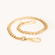 Metal Chain Shoulder Strap Gold