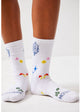 Forager Hike Sock White