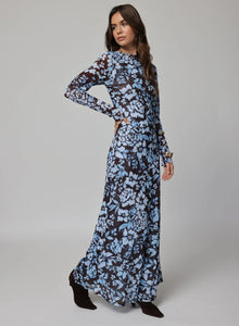 Mesh Promise Me Long Sleeve Maxi