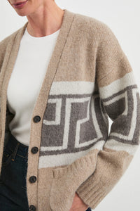 Chelsea Cardigan in Aspen Trails