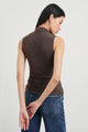 Christen Top in Heather Brown