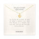 Love & Light Sun & Moon Charm Necklace Gold Dip