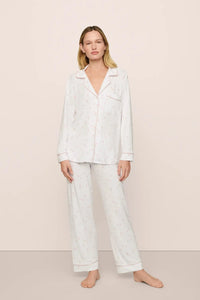 Gisele Long PJ Set Summer Daisy White/Pale