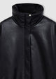 Cyrus Jacket Black Recycled Leather