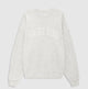 Miles Sweatshirt Washed White Leopard