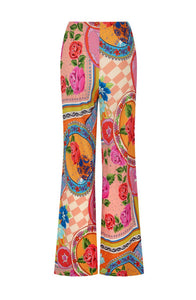 Aphrodite Bias Pant - Rose