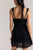 So In Love Mini Slip Black