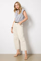 Ayla Cargo Crop Pale Stone