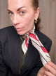 York Scarf Anine Bing Tango Red