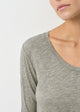 Jacksonville L/S T-shirt Gris Chine