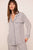 Gisele Printed Long PJ Geo-Sphere Gray