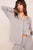 Gisele Printed Long PJ Geo-Sphere Gray
