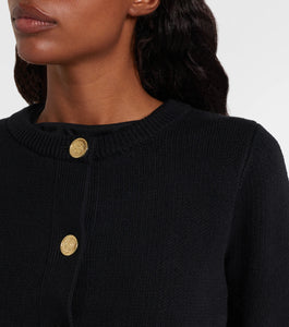 Mahal Black L/S Crew Cardi