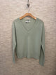 Cashmere Featherweight Neck Mint Green