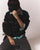 Black Ombre Reice Beanie