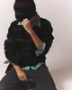 Black Ombre Reice Beanie