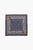 Embroidered Floral Bandana Scarf Mood Indigo