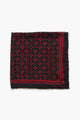 Beaded Floral Bandana Sapphire