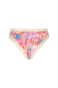 Painter's Garden Lace Brief