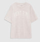 Cade Tee Washed White Leopard