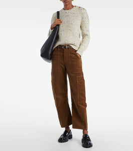 Marcelle Low Slung Cargo Corduroy