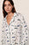 Gisele Printed TENCEL™ Modal Long PJ Set Ski Chalet Ivory/Pine