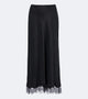Kristin Lace Trim Silk Skirt