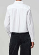 Fino Boxy Cropped Tuxedo White