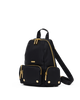 Hunter Medium Black Nylon Cargo Gold