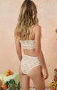 Free Love Lace High Waisted Brief - Vintage Cream