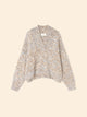 Light Blue Melange Keyes Sweater