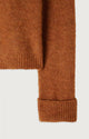 East Vneck Jumper Melange Cinnamon