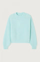 East Mock Neck Sweater in Crystal Chine