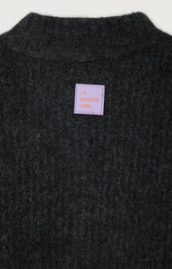 Cardigan East Melange Charcoal