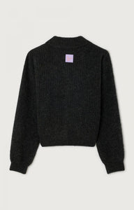 Cardigan East Melange Charcoal