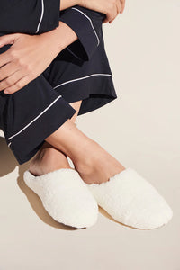 Sherpa Slipper in Ivory