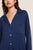 Gisele Rib Long Sleeve Pajama Set in Navy