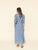 Dusty Blue Bowen Dress