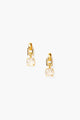 Ellis Crystal Gold Earrings