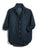 Eileen Relaxed Button-Up Shirt in Overdyed Indigo Blue