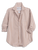 Eileen Relaxed Button-Up Shirt Tan White Stripe