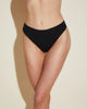 Free Cut Micro High Waisted Thong Black