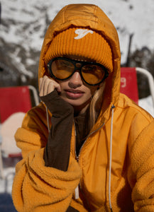 Rosia Fleece Hoodie Alpine Gold