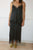 Kristin Lace Trim Silk Skirt
