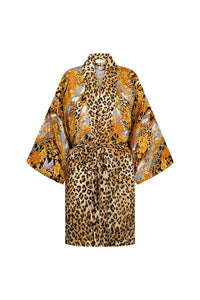 Lovers & Dreamers Short Robe Gold