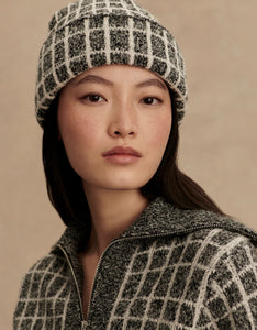 Noel Knit Beanie Charcoal Marl